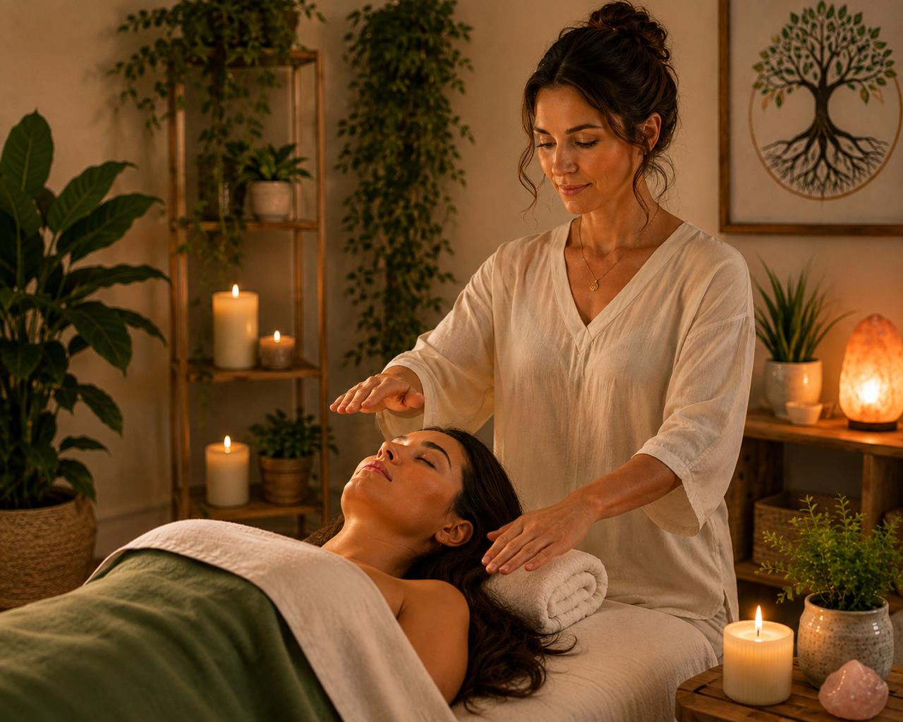 Reiki Healing at Elysium Grove wellness centre in Goffs Oak, Hertfordshire