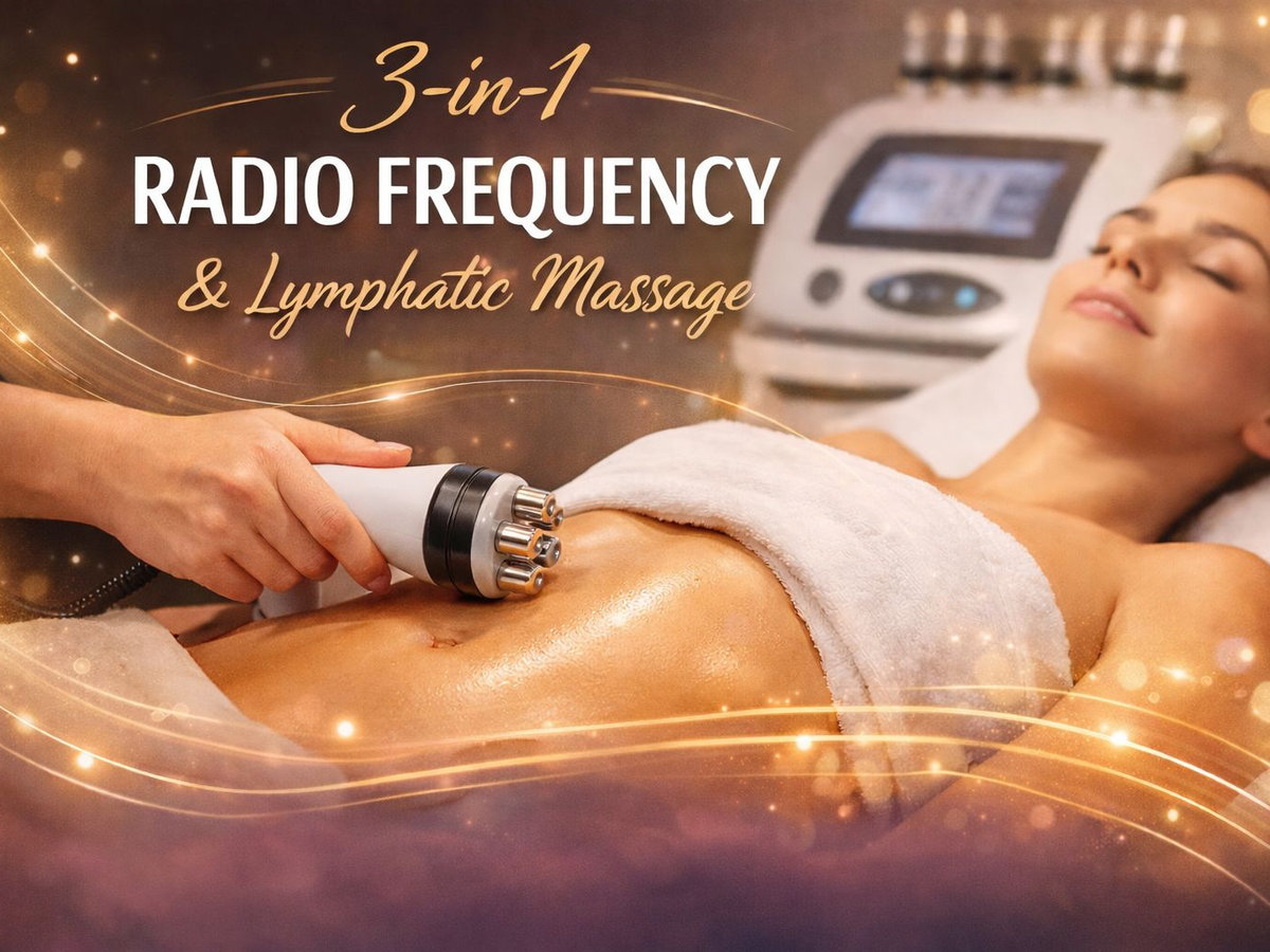 3-in-1 Radio Frequency Treatment (incl Lymphatic Massage)